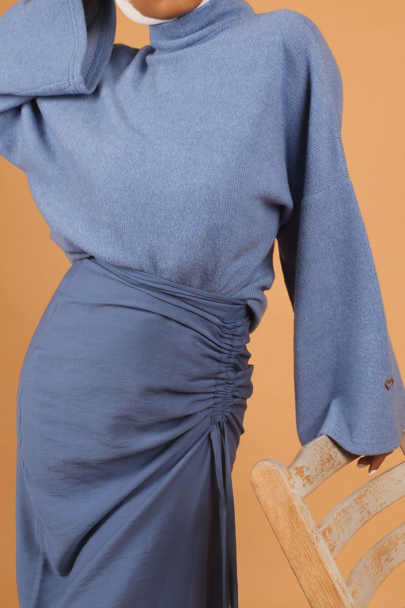 Front Split Skirt