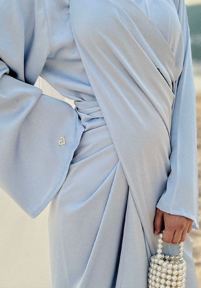 Satin set – Baby Blue