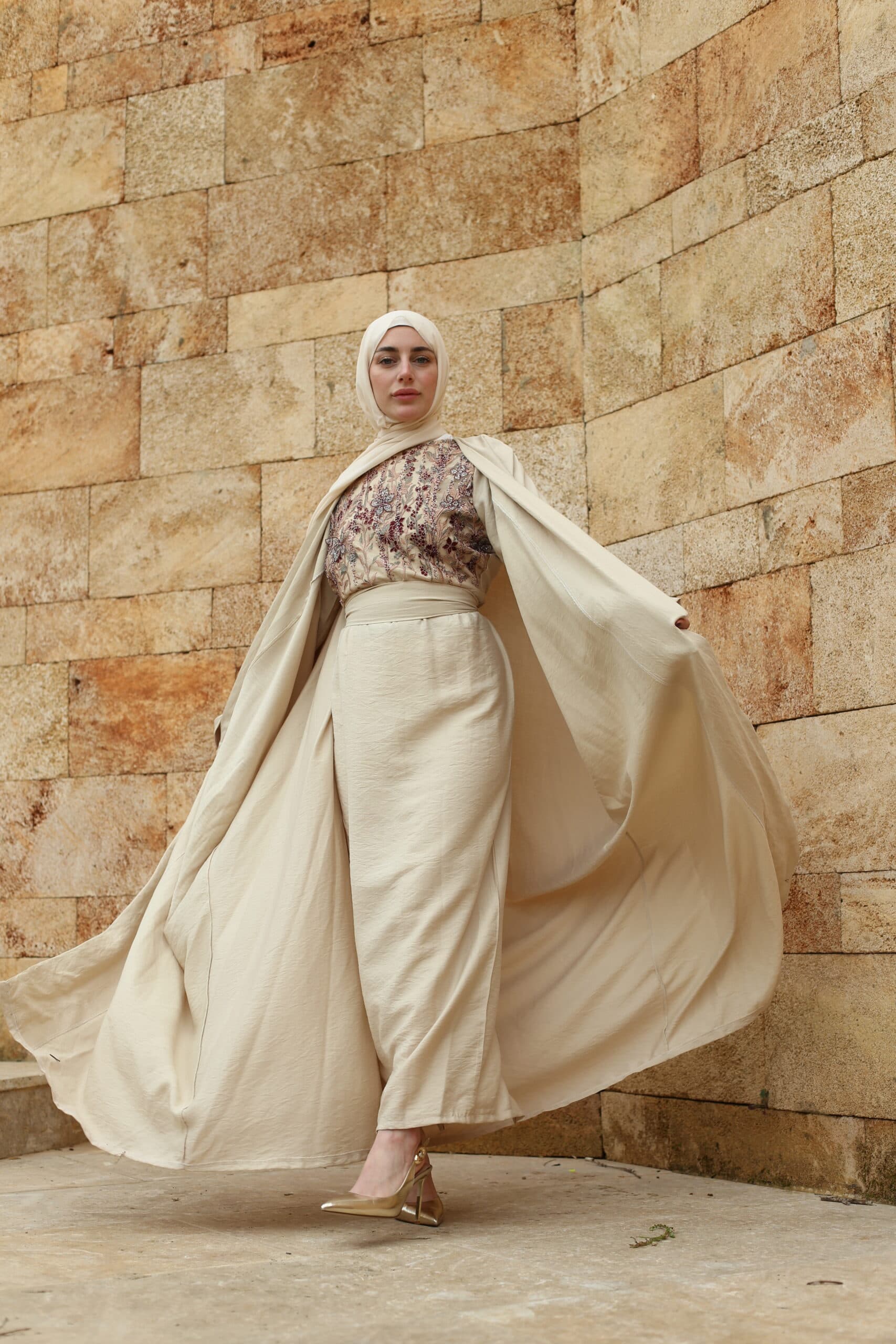 Kuwait Set- Front Beaded