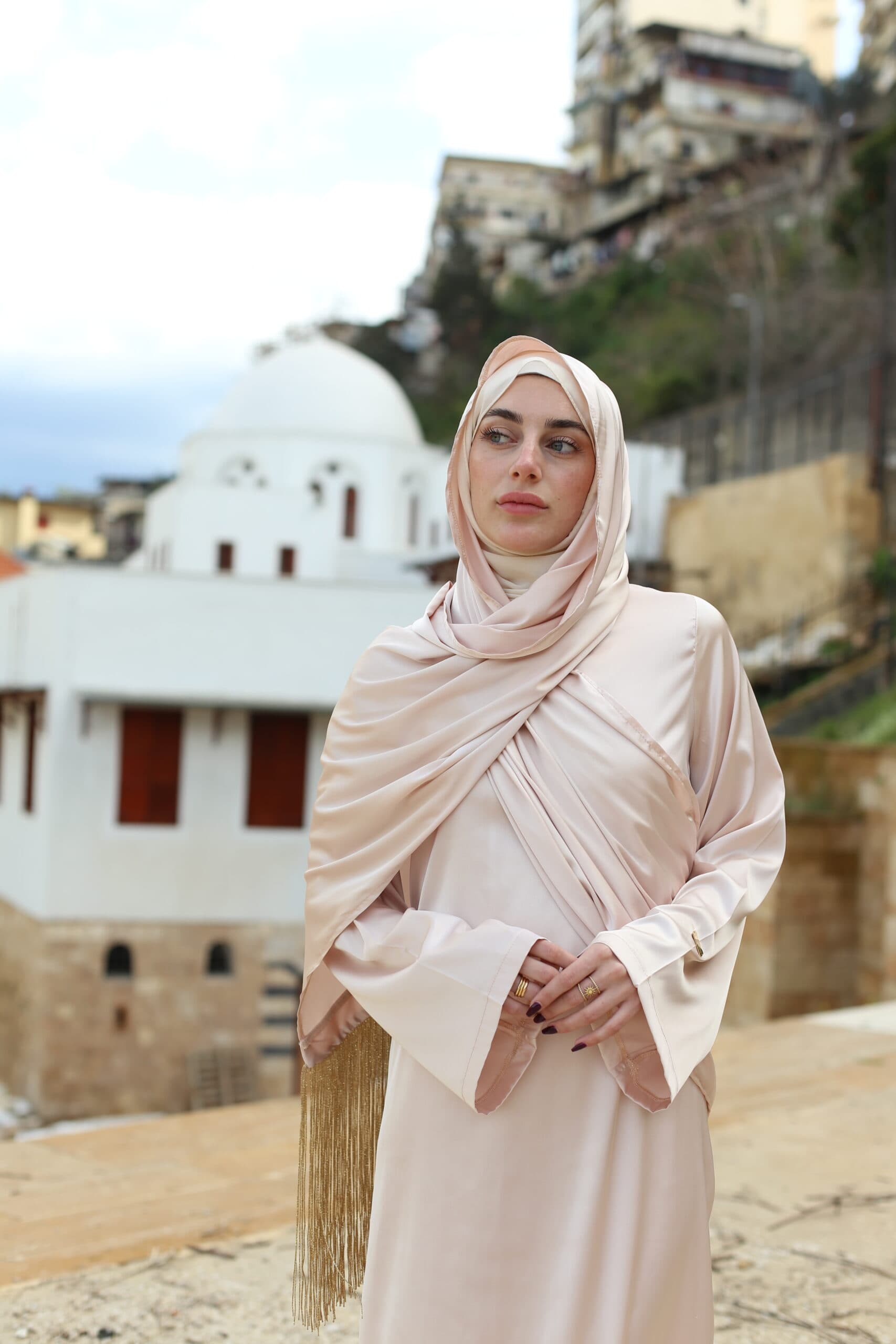 Beirut Abaya- Fringes