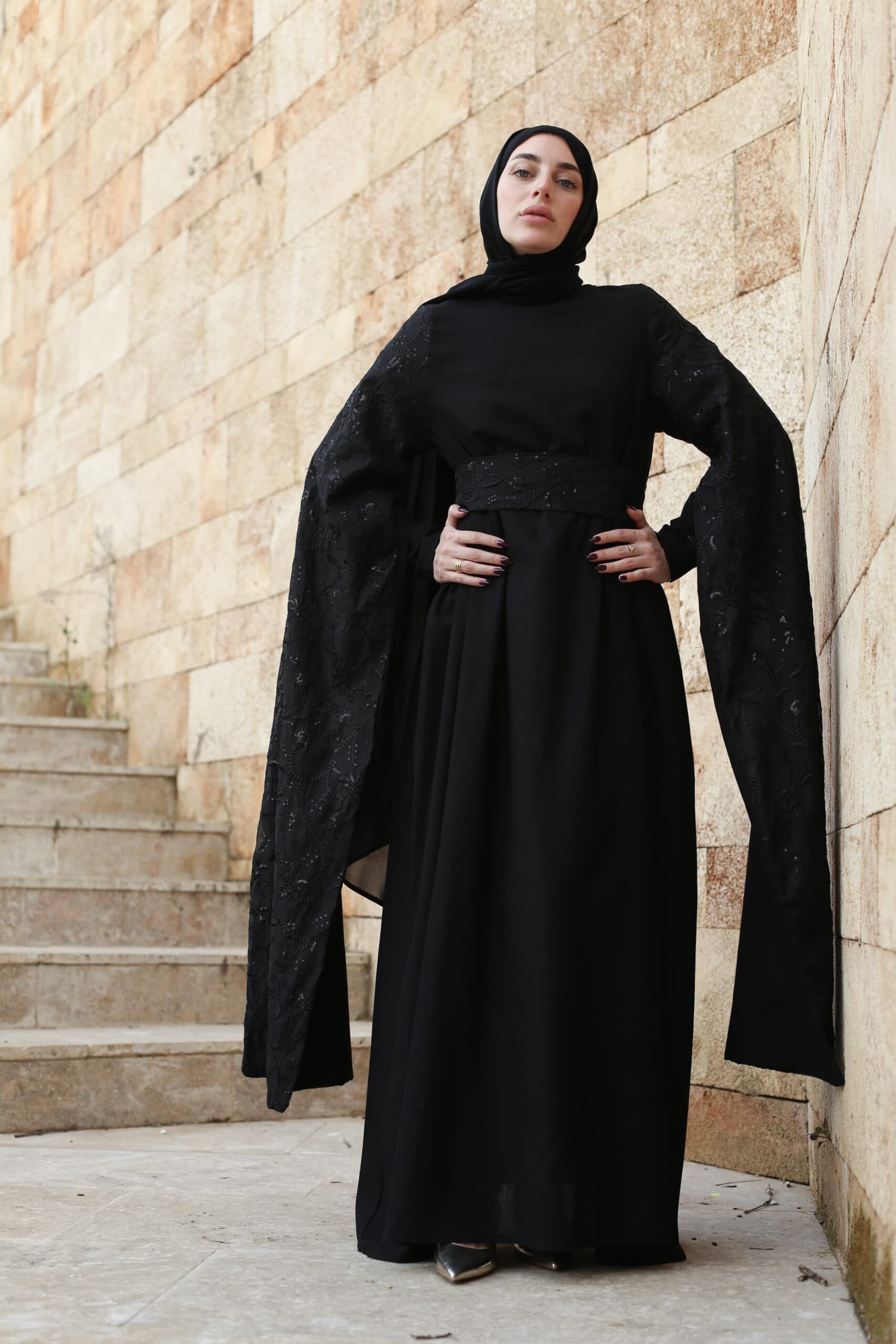 Bahrain Dress- Black