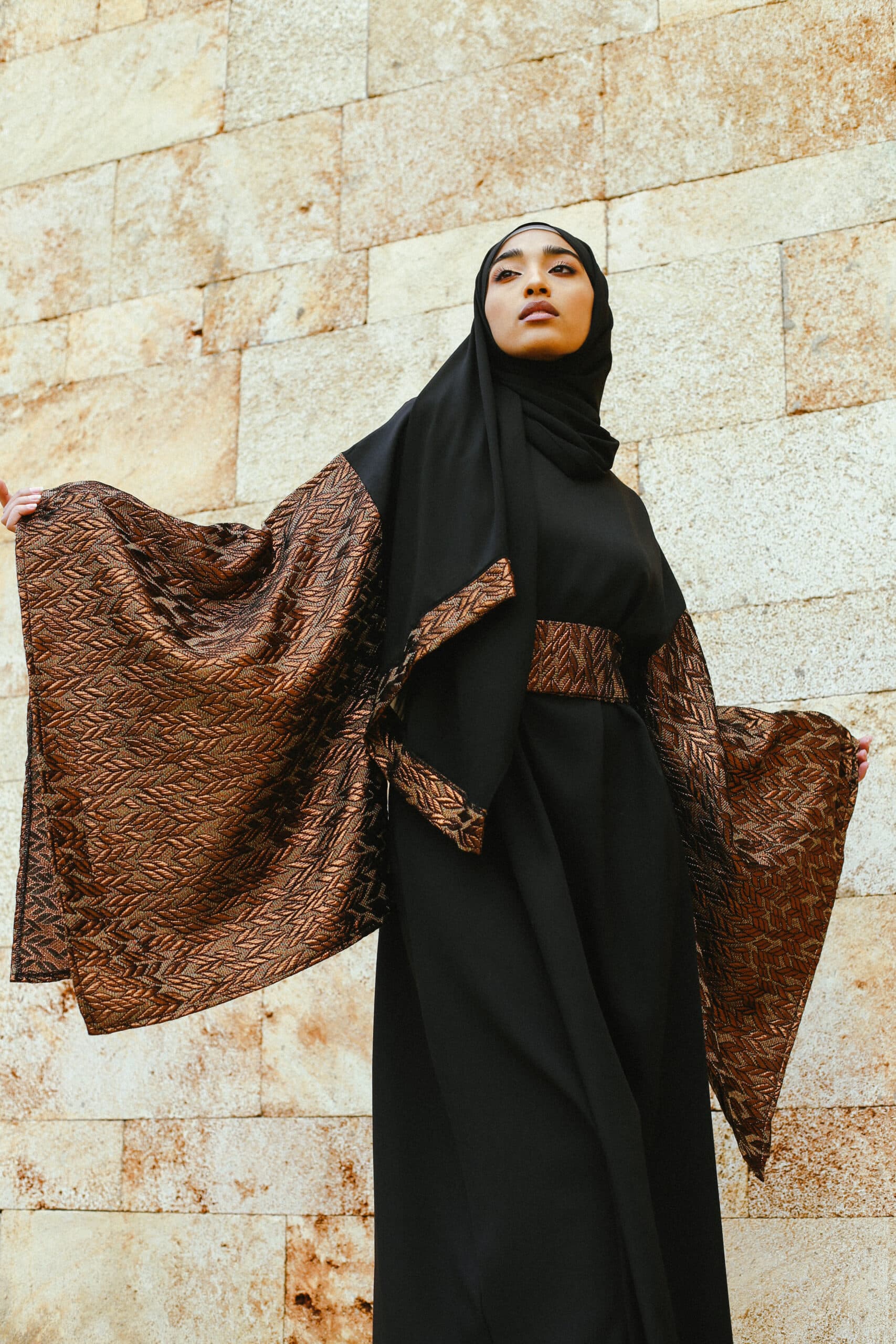 Oman Patterned Dress