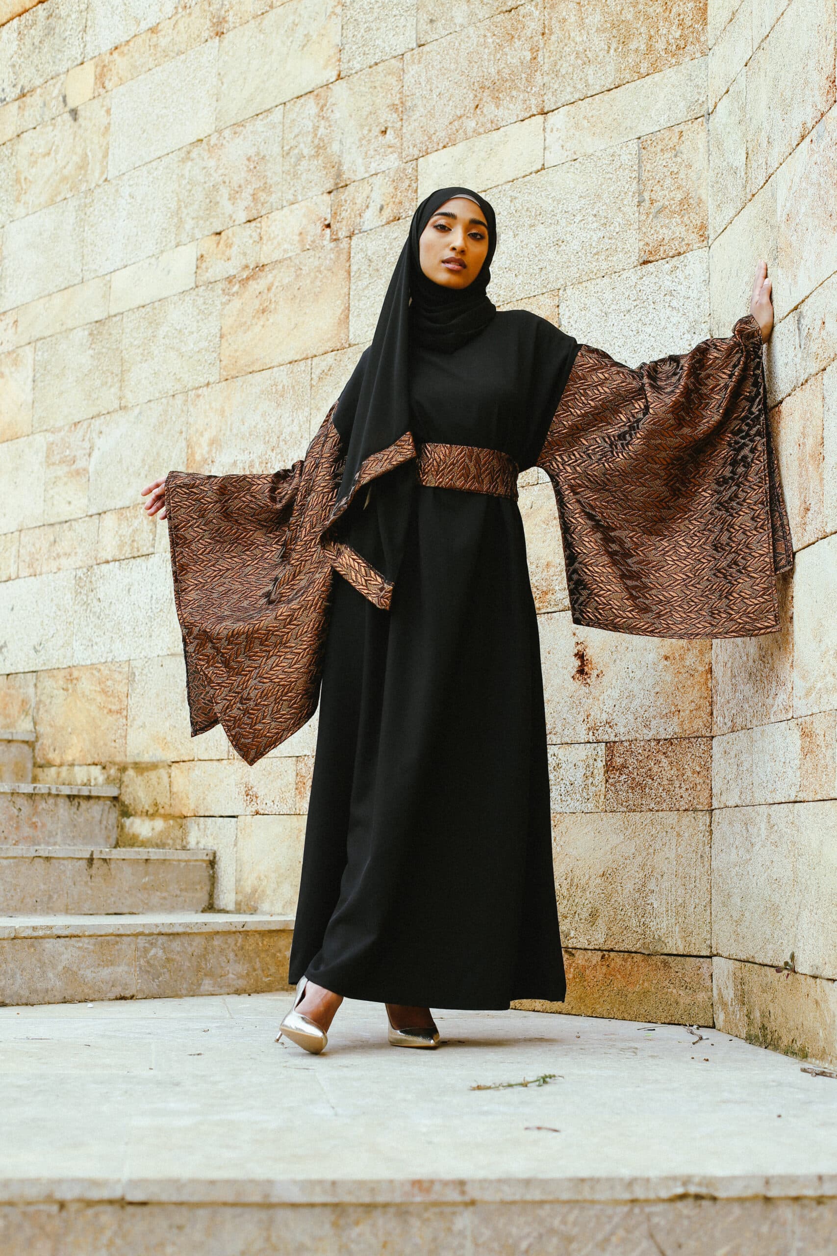 Oman Patterned Dress
