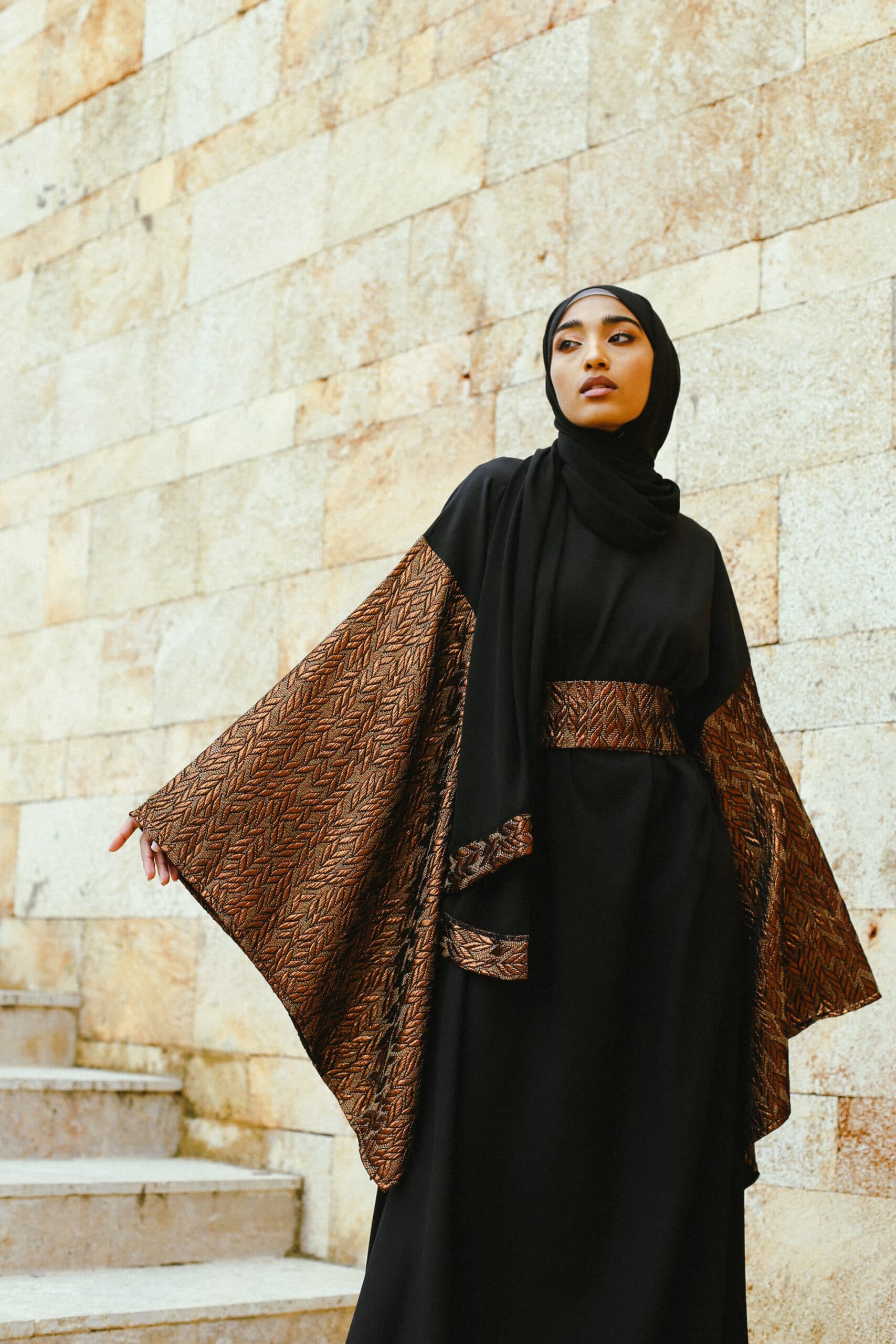 Oman Patterned Dress