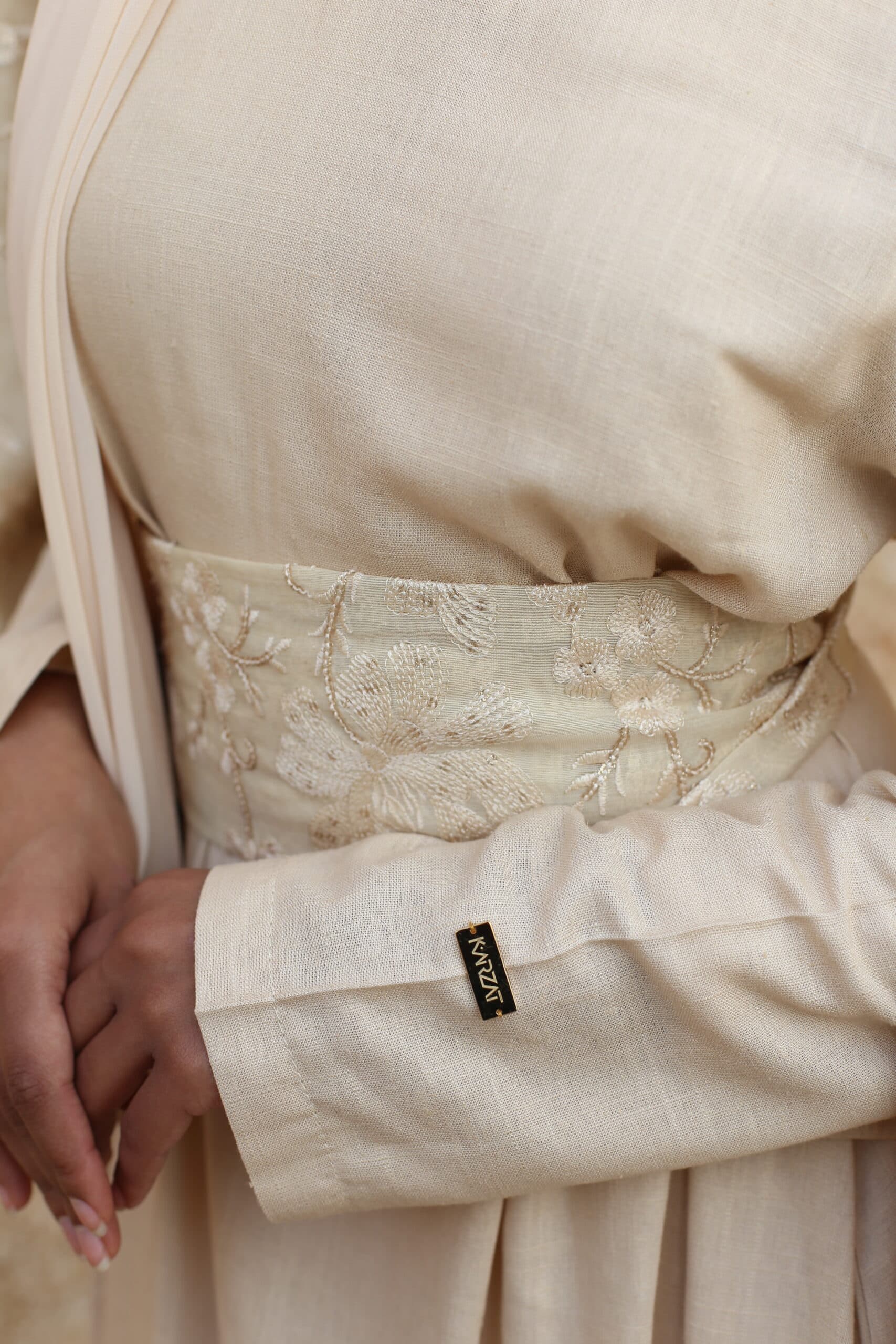Bahrain Dress- Beige