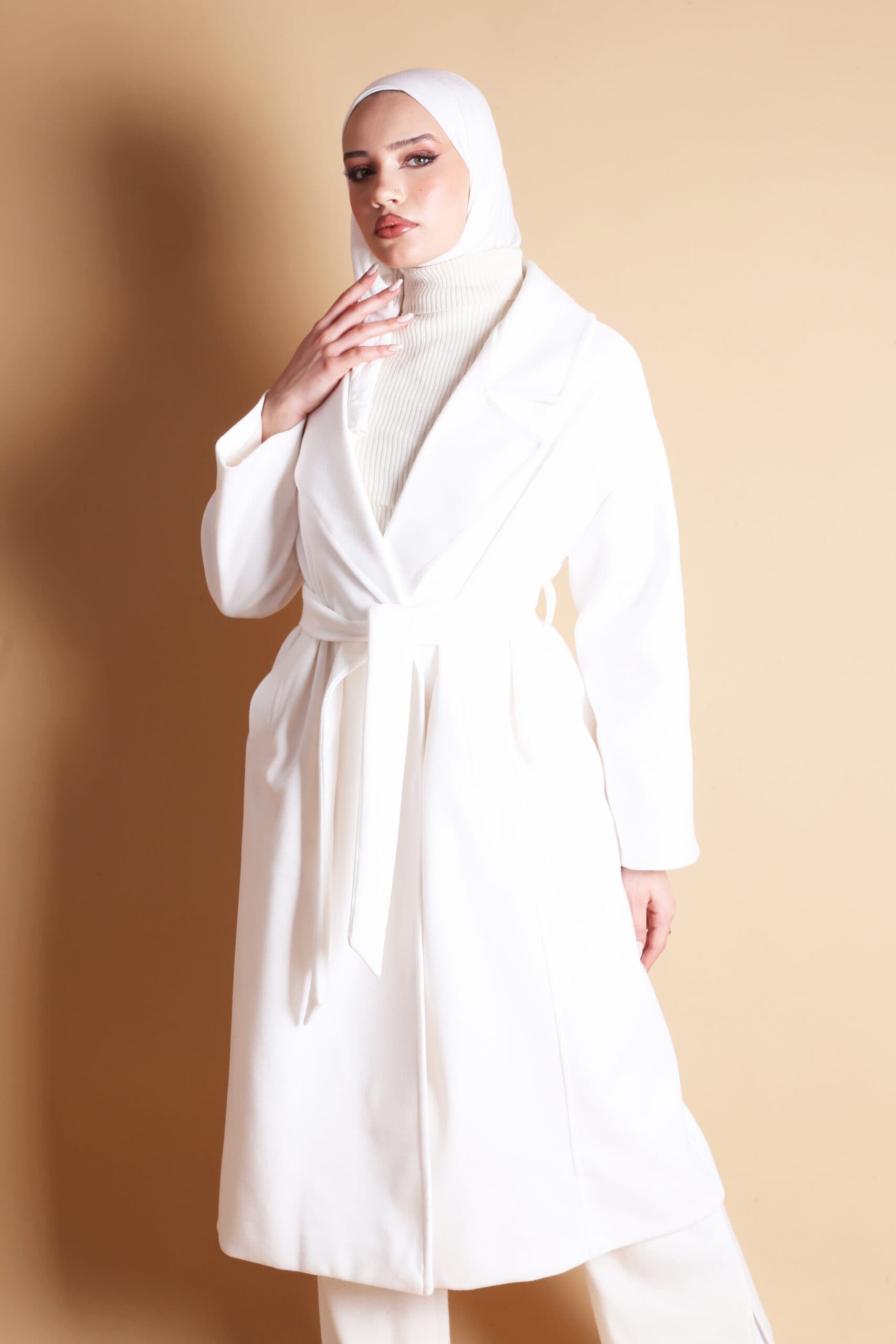 Timeless Coat – OffWhite