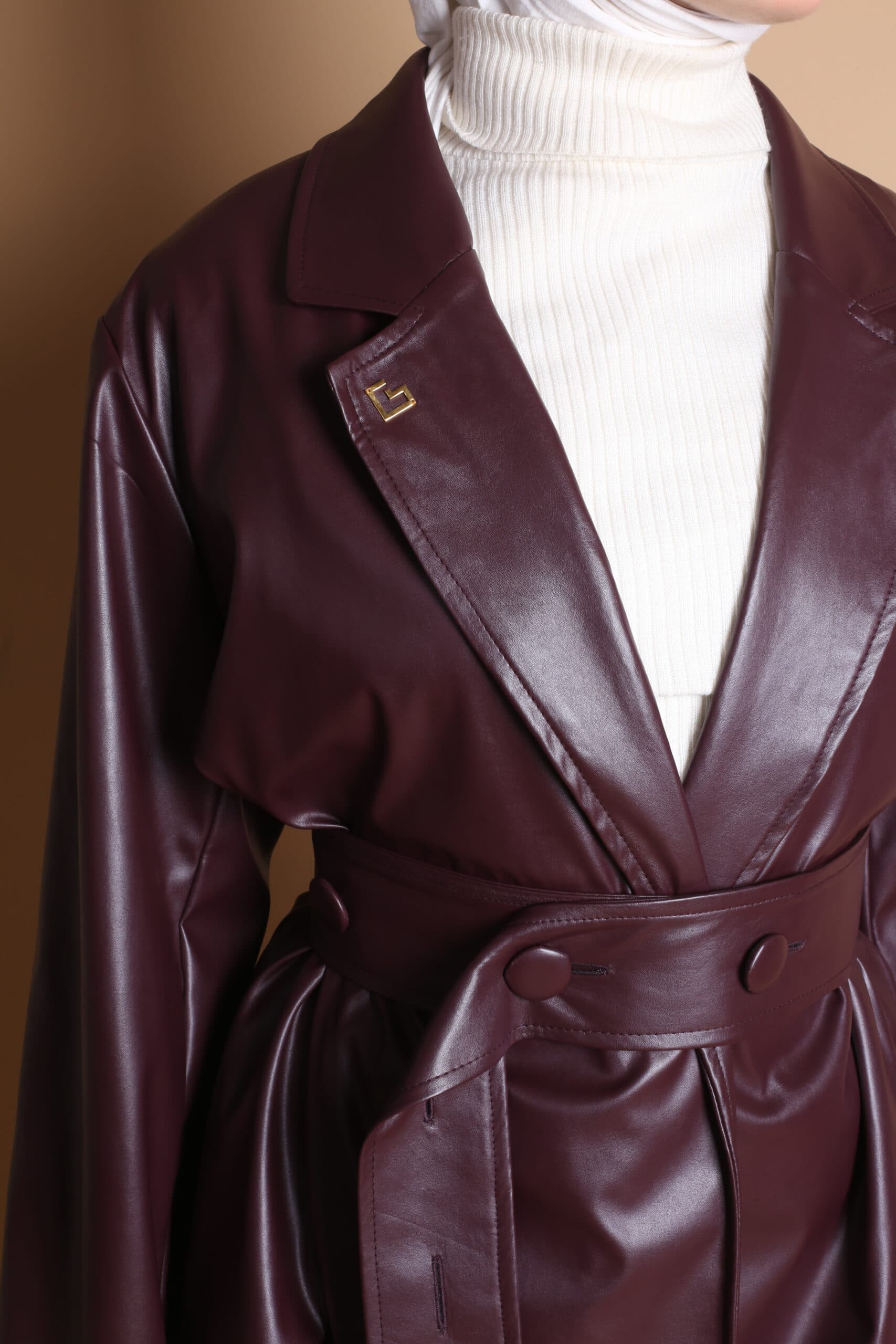 VIP Coat – Burgundy