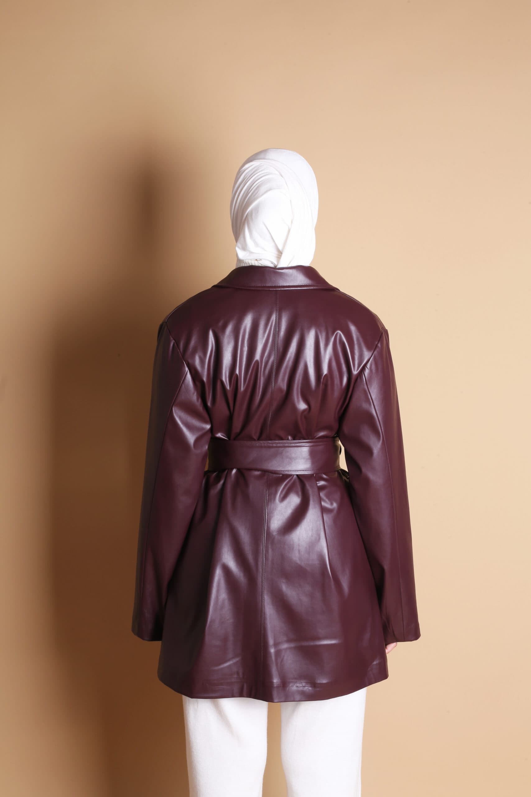 VIP Coat – Burgundy
