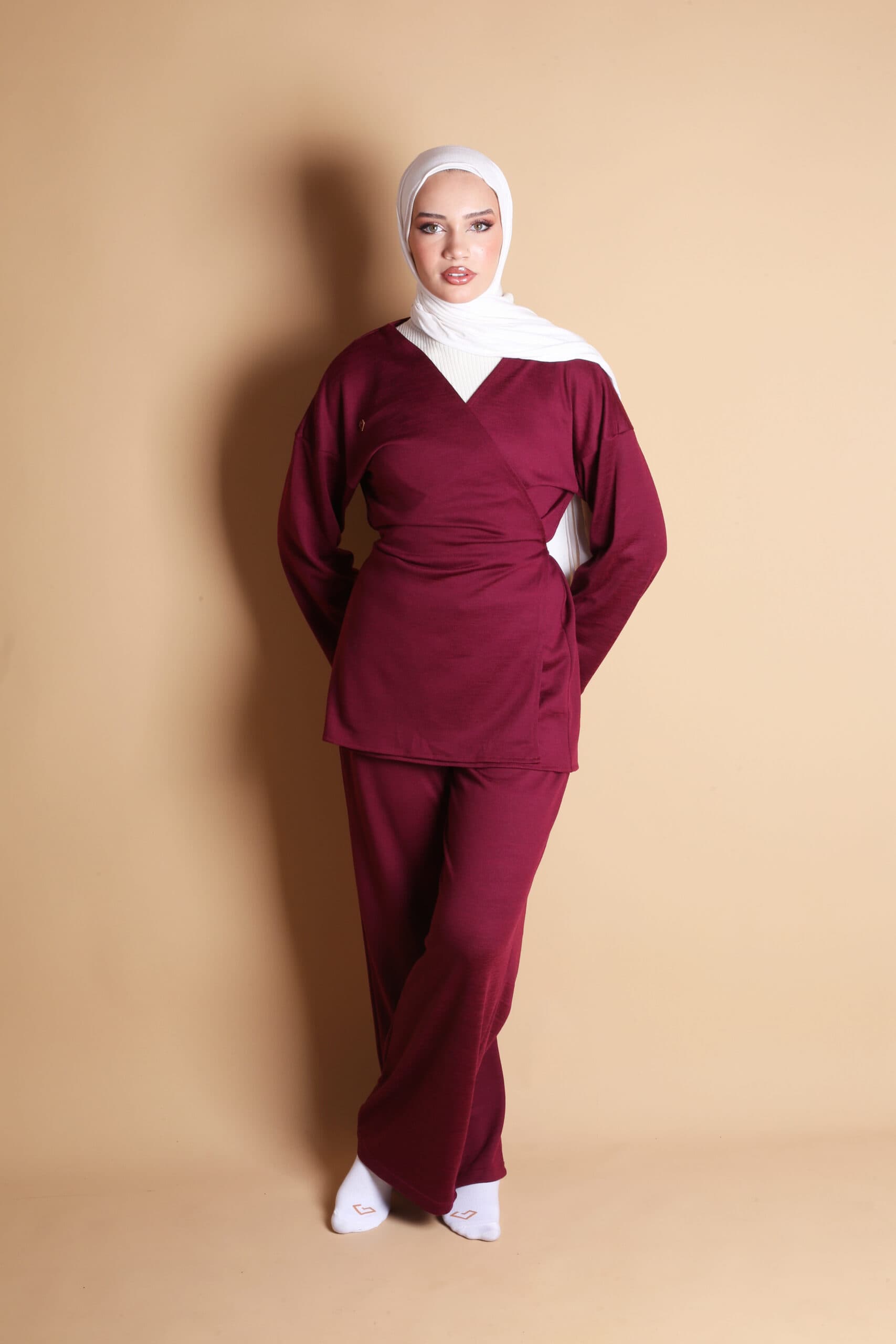 Twist Set – Burgundy