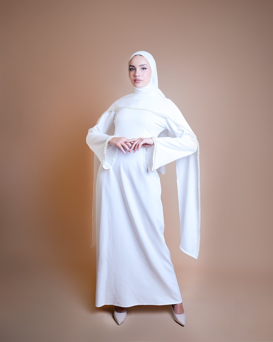 Pearl Dress – Offwhite