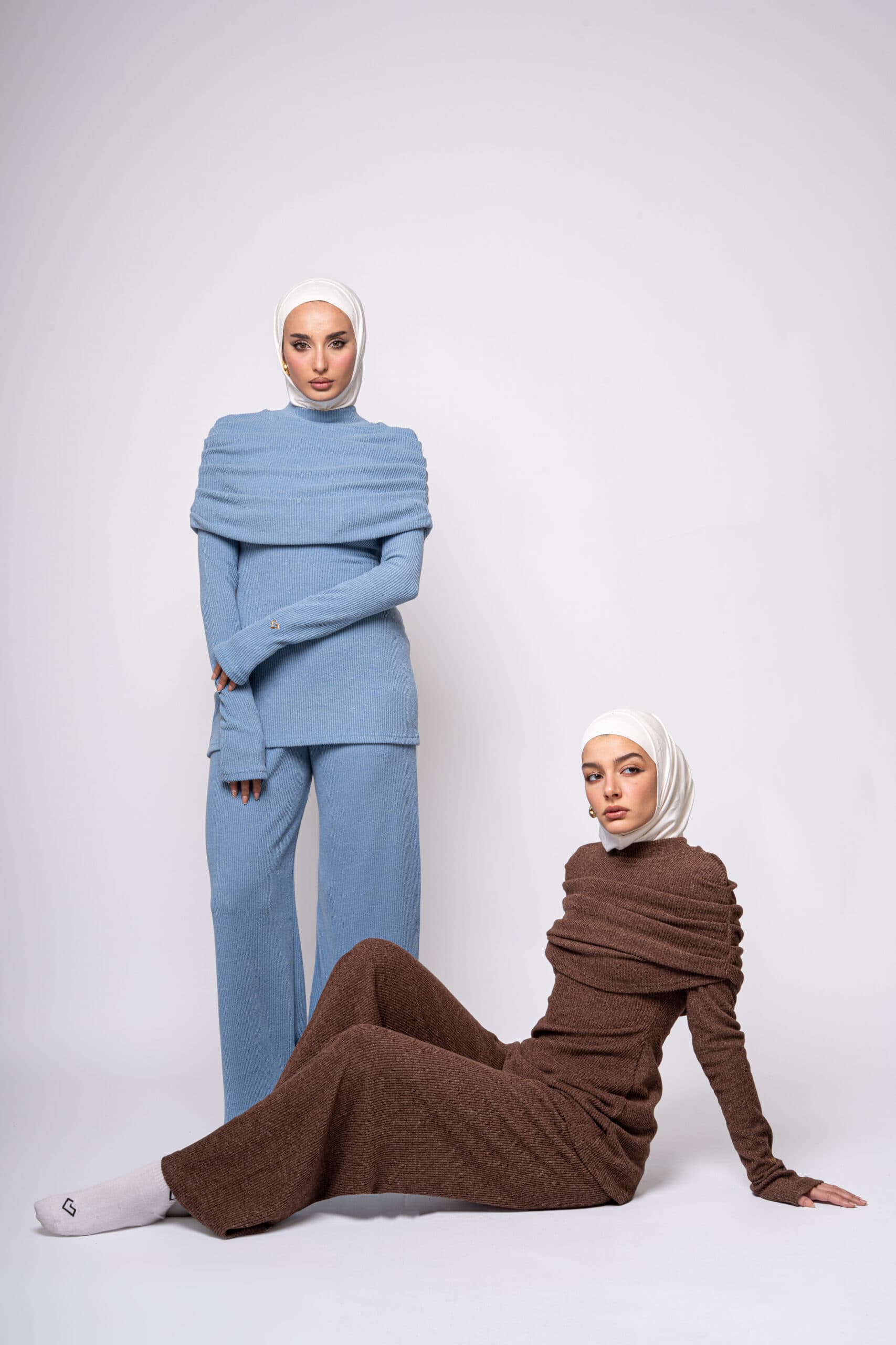 LAYERED KNIT SET
