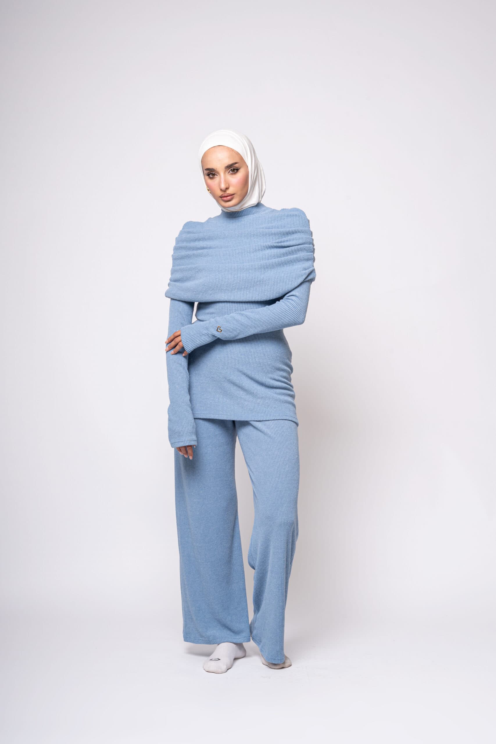 LAYERED KNIT SET