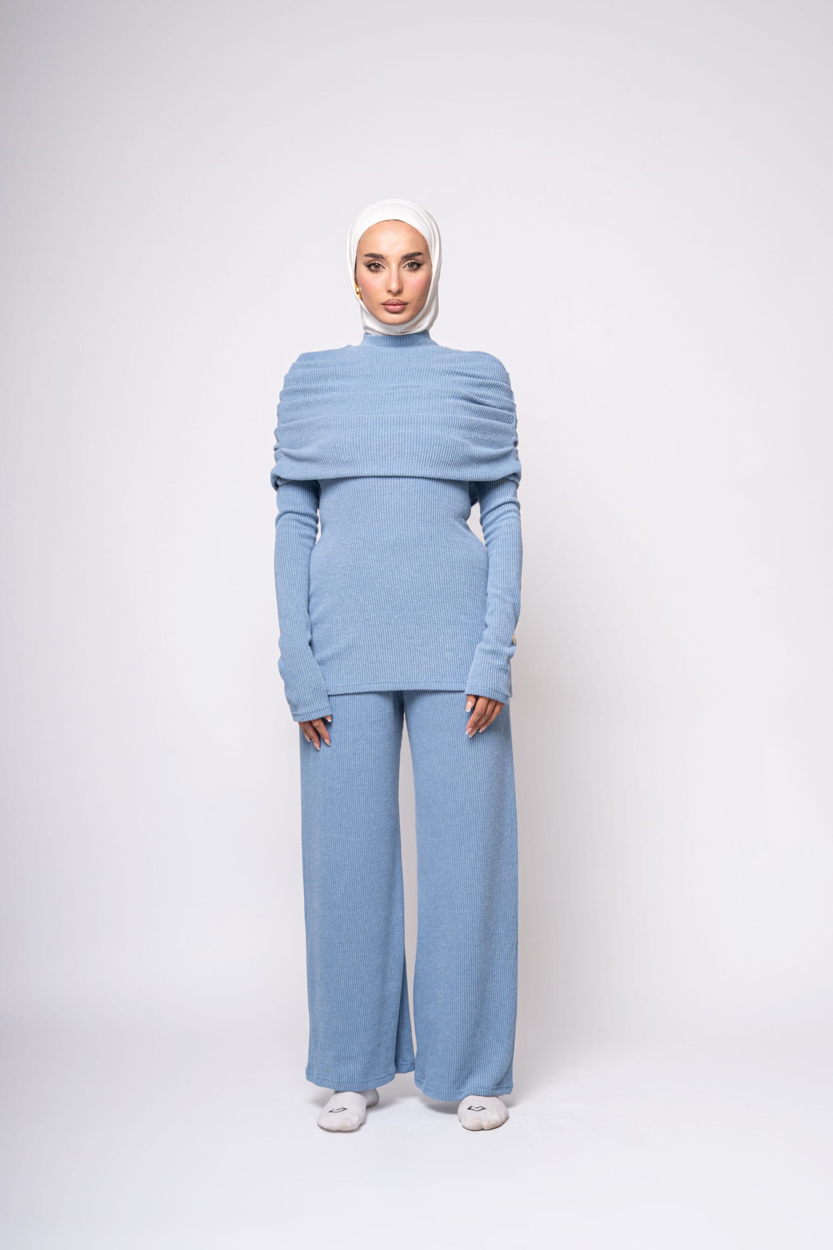 LAYERED KNIT SET