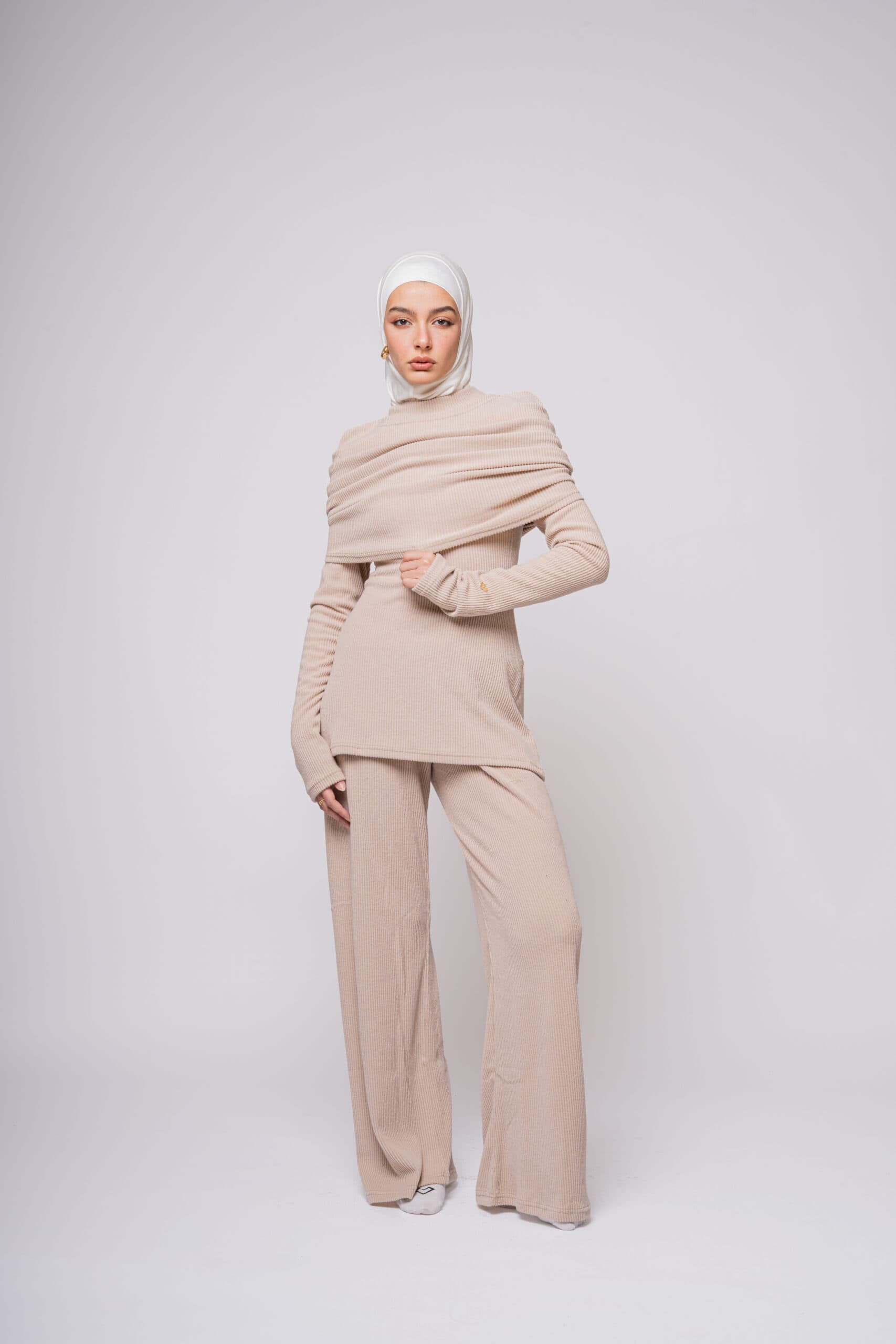 LAYERED KNIT SET