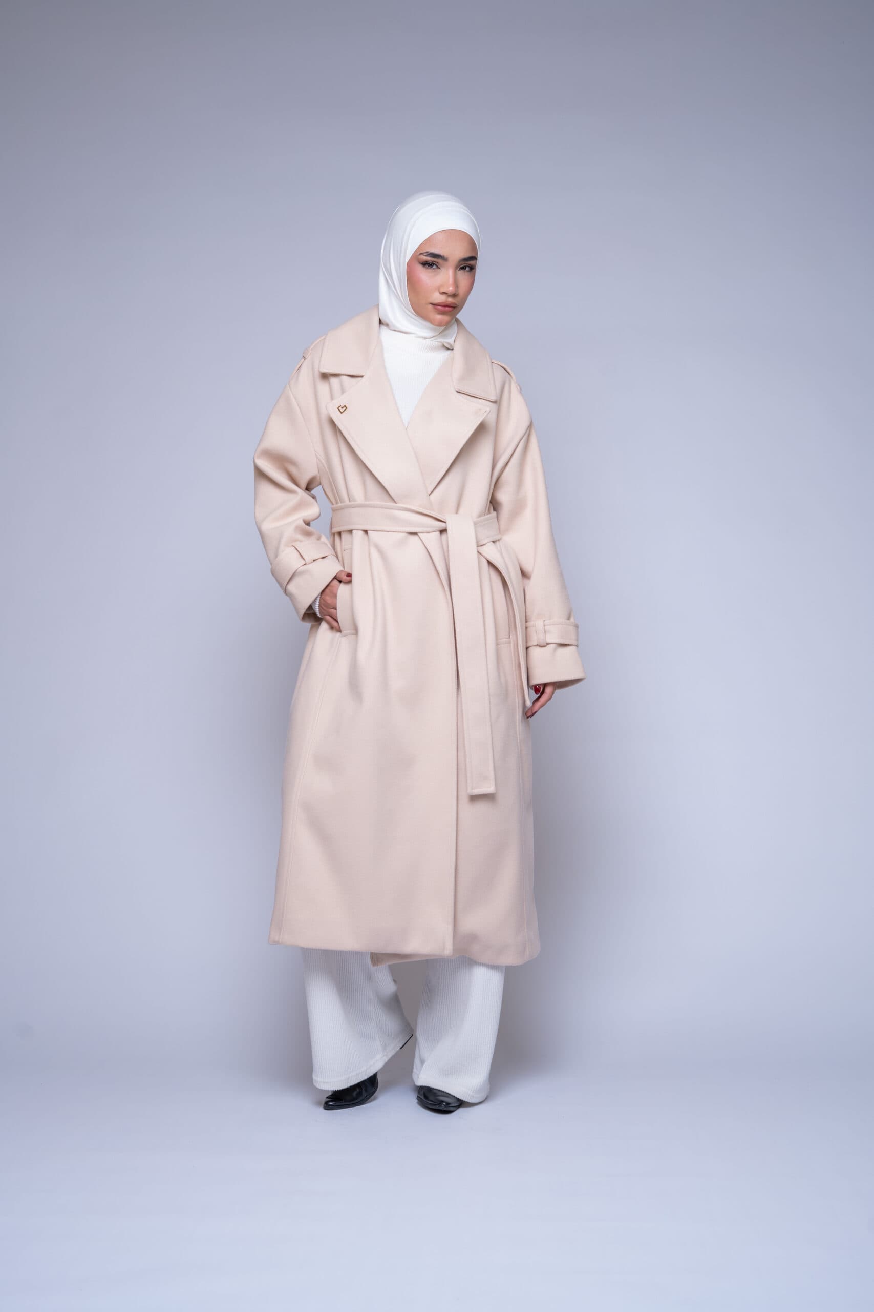 BELTED COAT – OVERSIZE