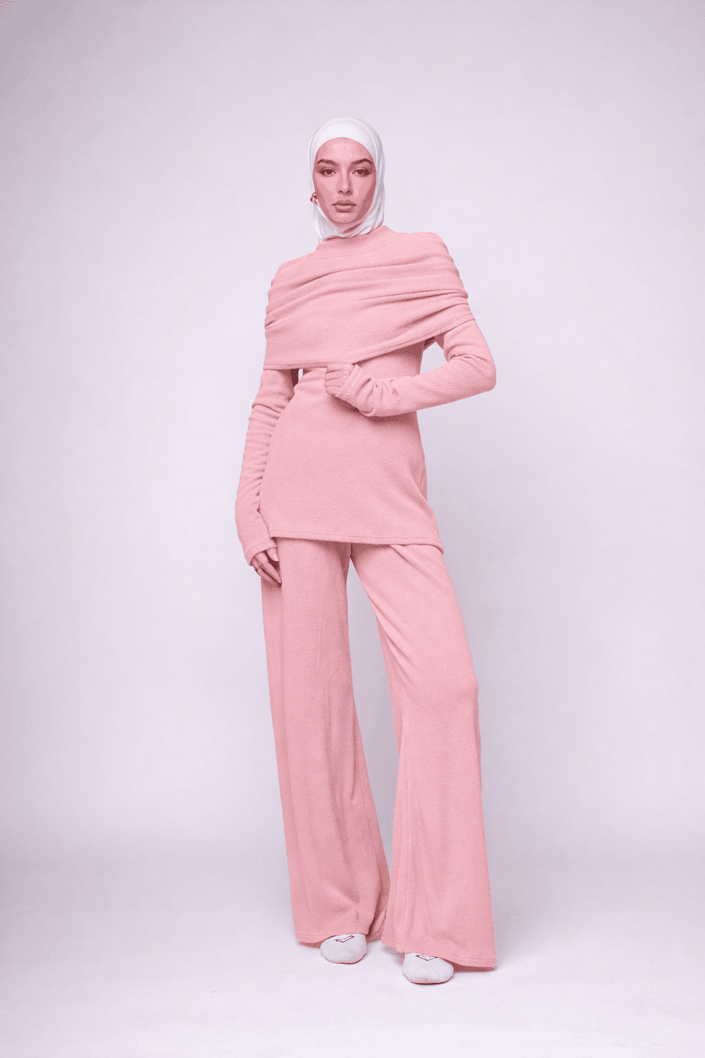 LAYERED KNIT SET