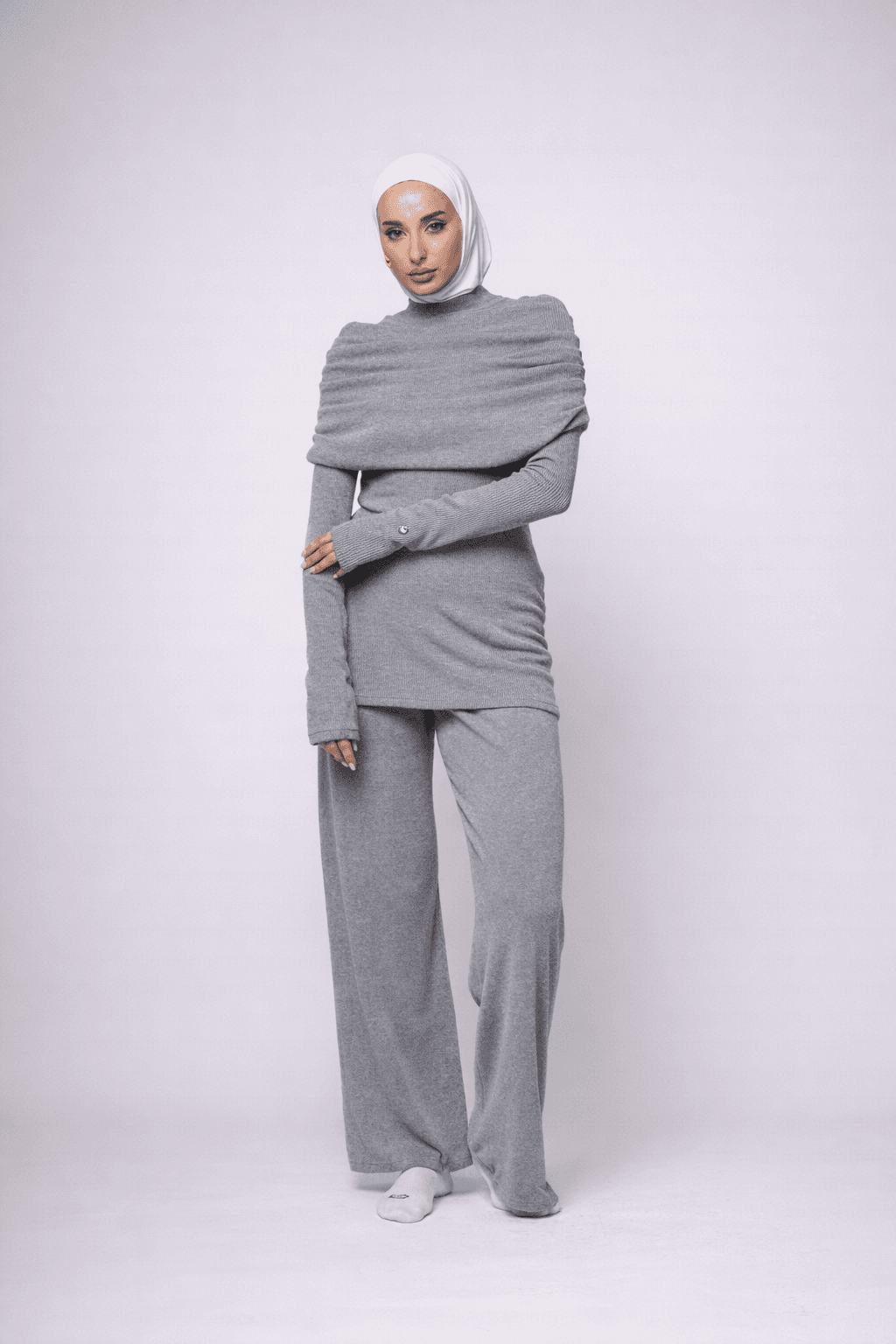 LAYERED KNIT SET