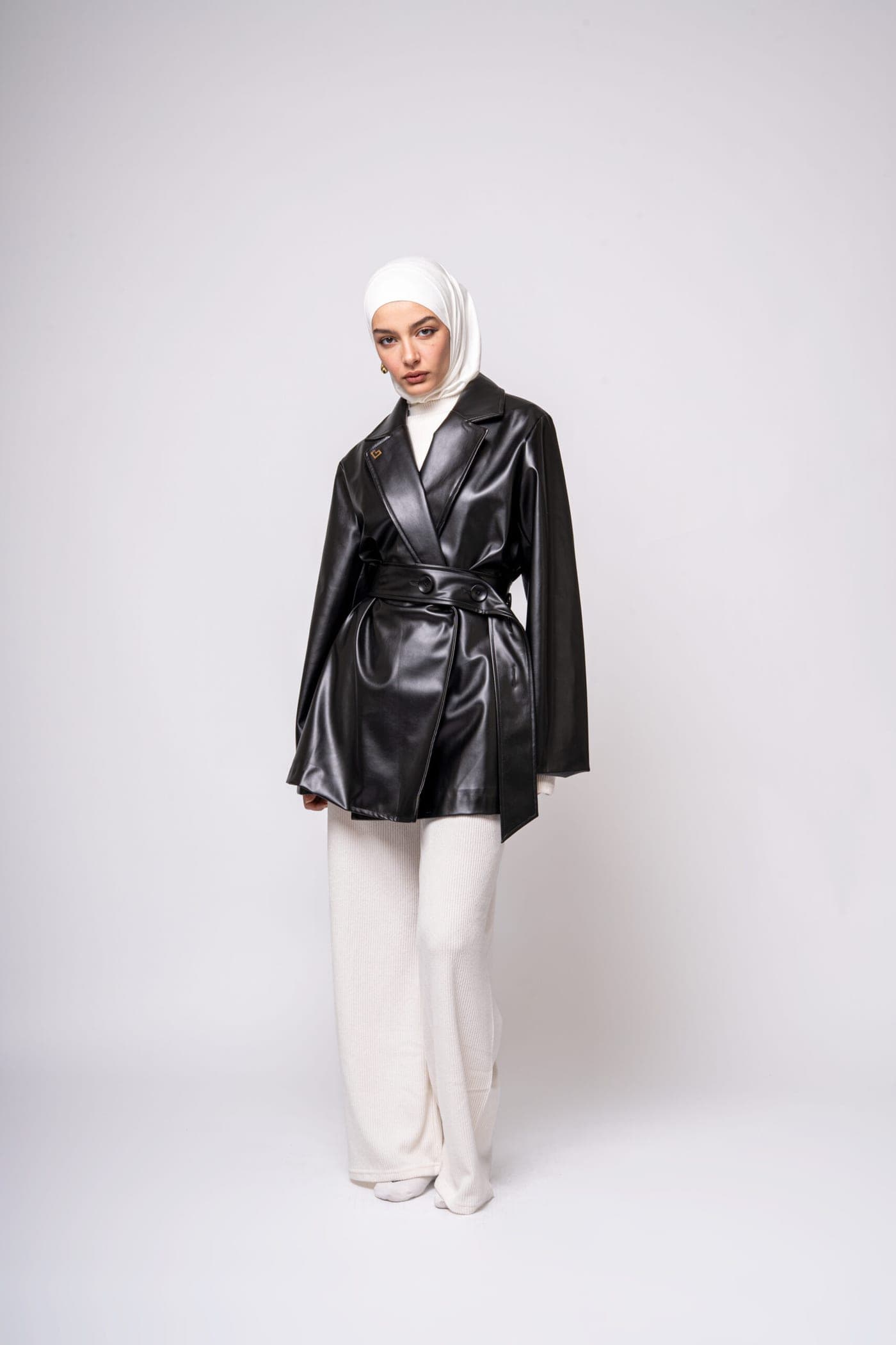 OVERSIZE LEATHER JACKET